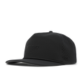 The front, angled view of melin's Coronado Hydrolite snapback hat in Black