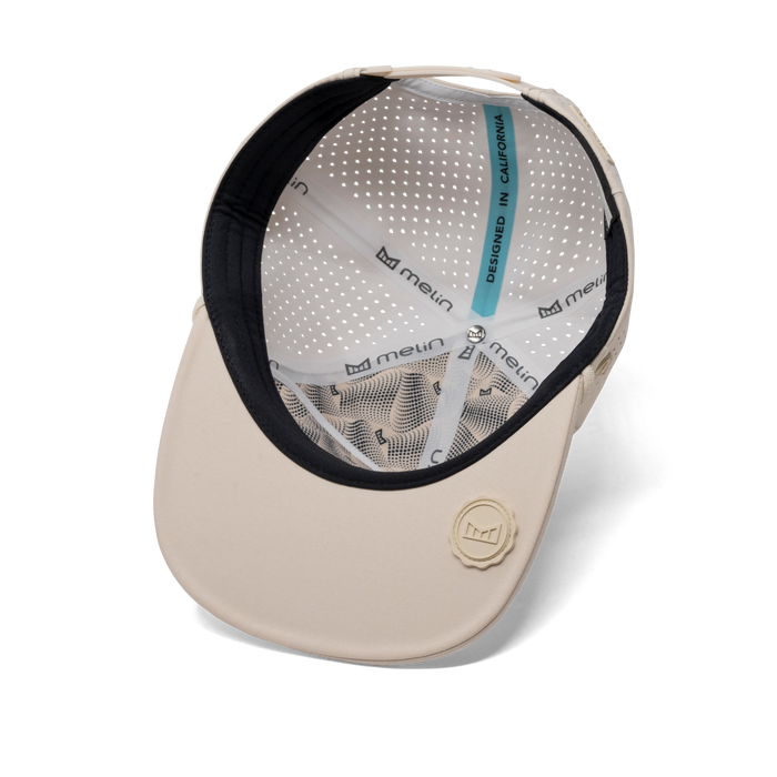 The inside view of the melin Coronado Hydrolite  Split Crushed Fit in  Bone