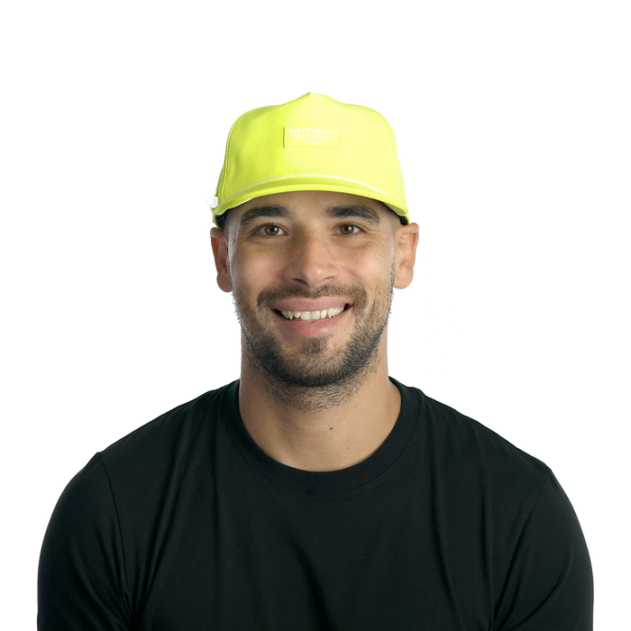 The model-image view of the melin Split Crushed Fit Coronado Links Hydro  in  Neon Yellow