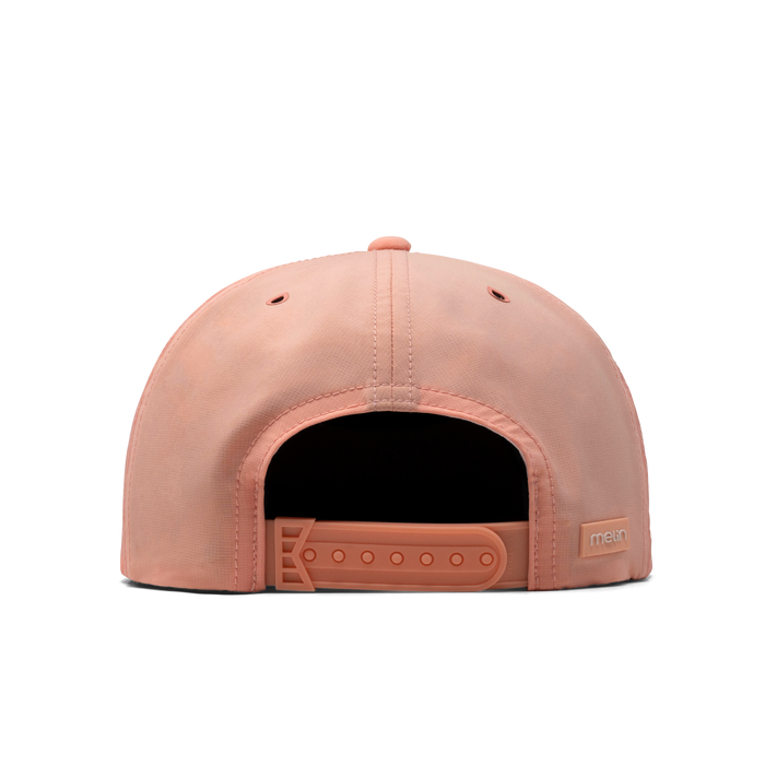 The back view of the melin Coronado Links Hydro  Split Crushed Fit in  Peach Nectar