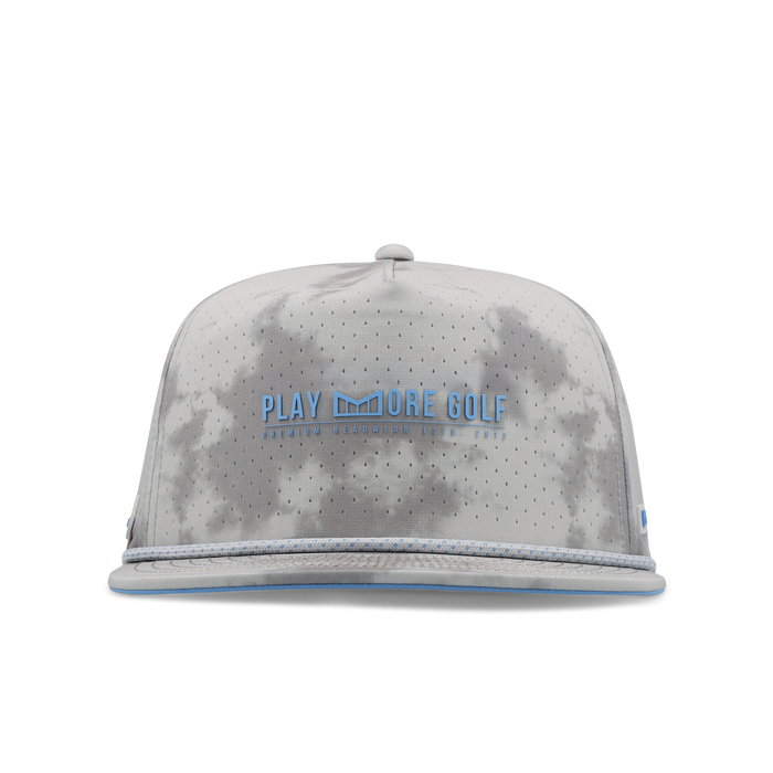 The front view of the melin Coronado Links Hydro  Split Crushed Fit in  Sky / Light Grey