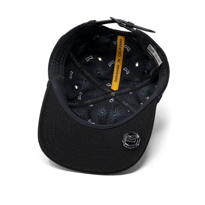The inside view of the melin Coronado Scout Thermal  Split Crushed Fit in  Black