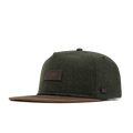 The front, angled view of the melin Coronado Scout Thermal  Split Crushed Fit in  Spruce