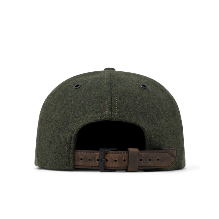 The back view of the melin Coronado Scout Thermal  Split Crushed Fit in  Spruce