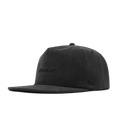 The front, angled view of the melin Coronado Thermal  Split Crushed Fit in Black Denim