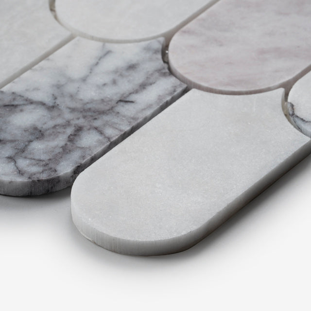 Cottesloe New York Stone Feather Honed Marble Mosaic 50 x 130mm
