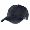 COTTON CANVAS CAP - BLACK