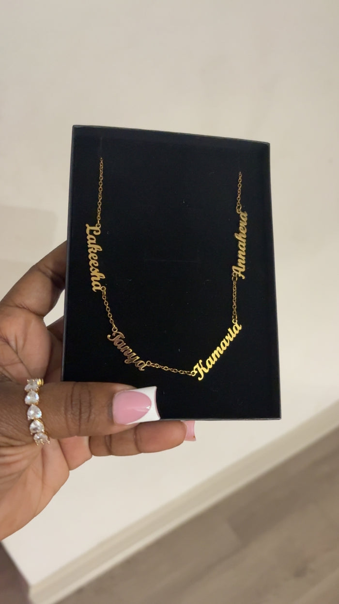 Cursive Name Necklace