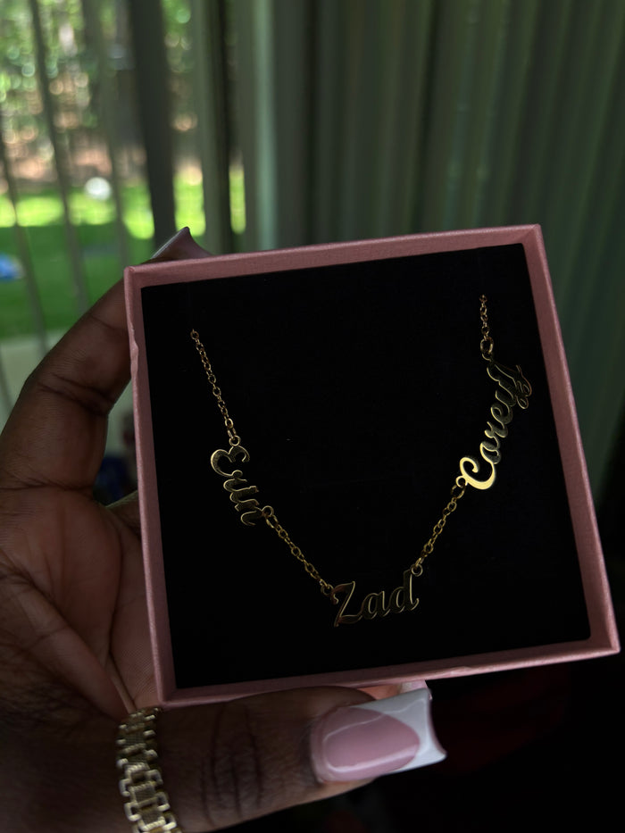 Cursive Name Necklace