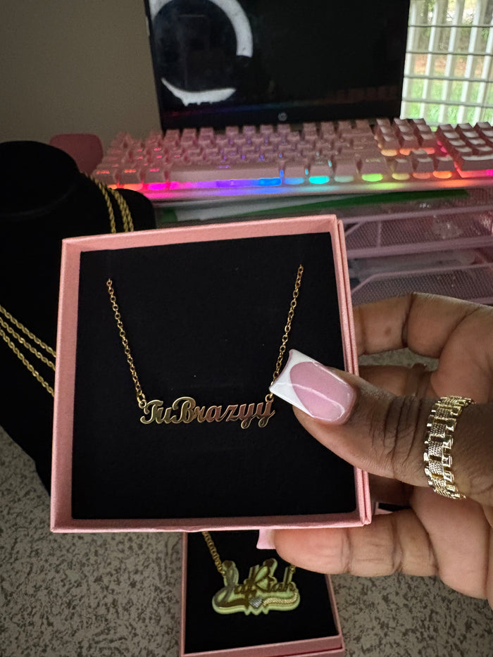Cursive Name Necklace
