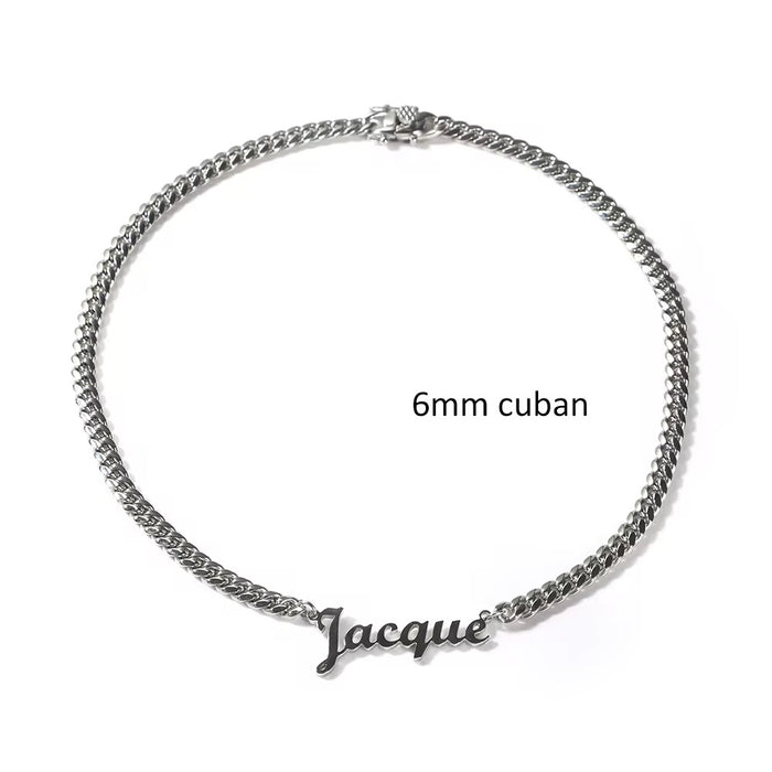 Custom Cuban Link Choker