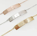 Custom Name Bracelet For Baby's Free Engraving image 0