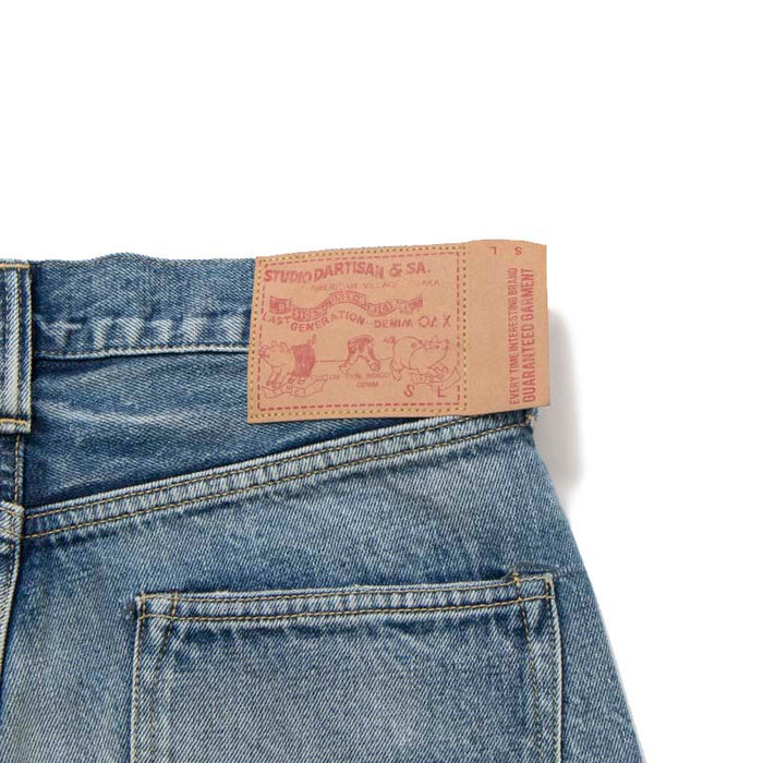 D1826U IVY USED WASH JEANS  - USED INDIGO