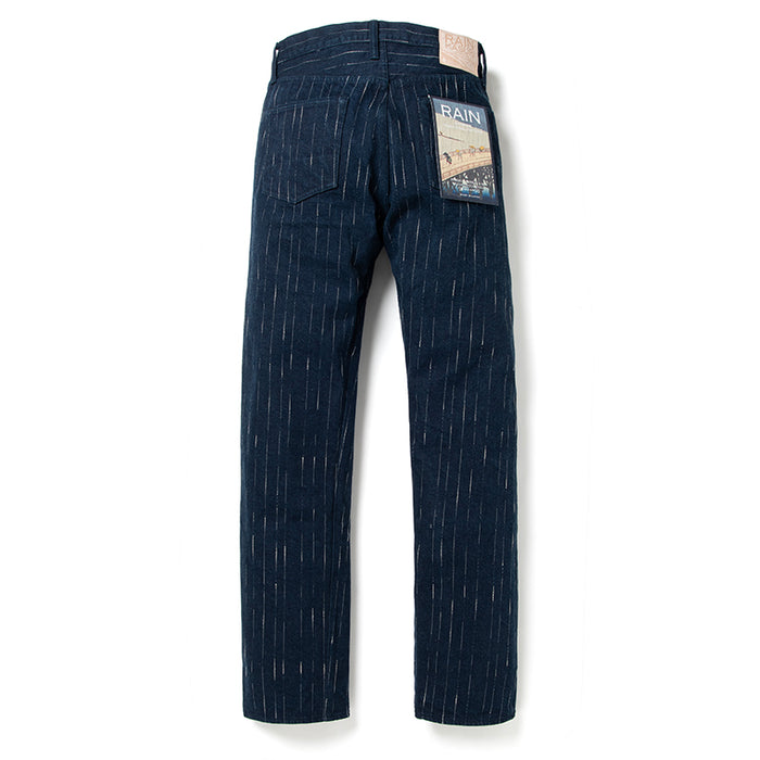 D1885 RAIN Kasuri Jeans - INDIGO