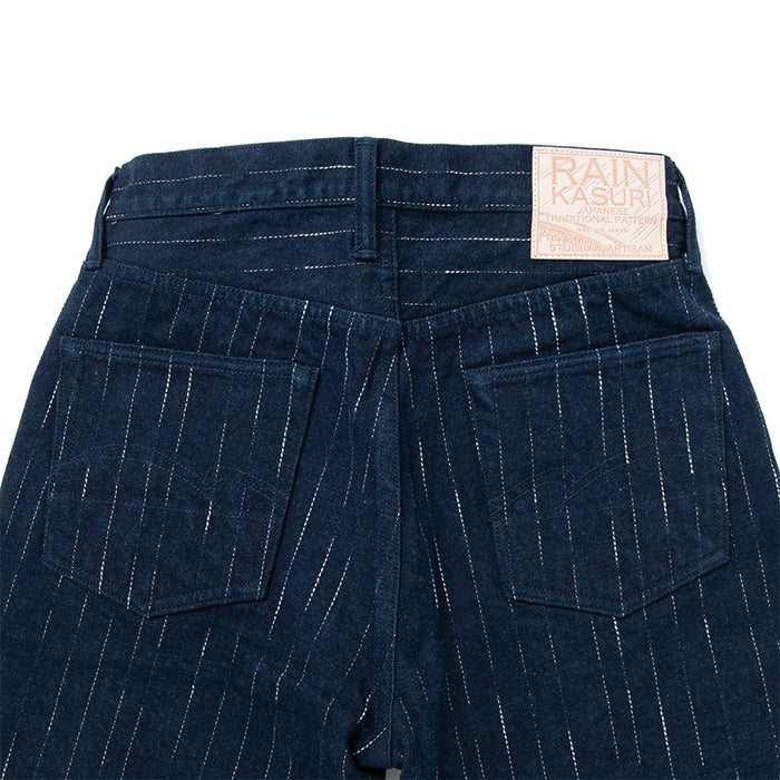 D1885 RAIN Kasuri Jeans - INDIGO