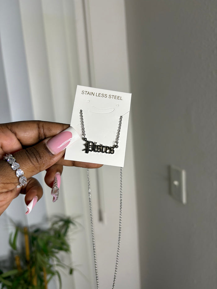 Dainty Zodiac Necklace✨
