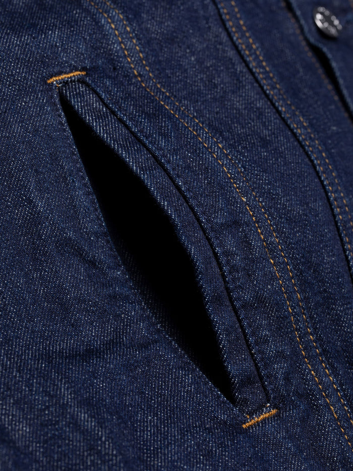 DANNY 40S REDCAST DENIM JACKET - DARK BLUE