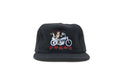 DEAD FLOWERS Strapback - BLACK