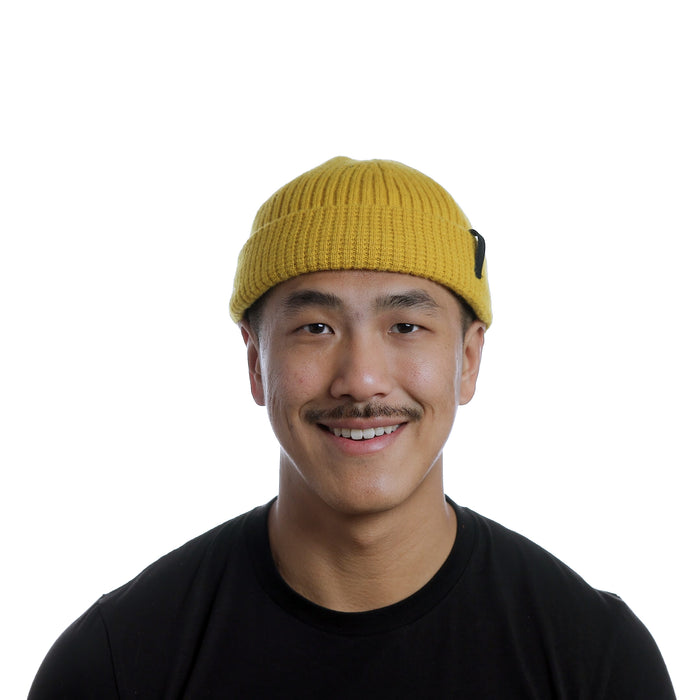 The model-image of the Melin Destination Beanie in Mustard