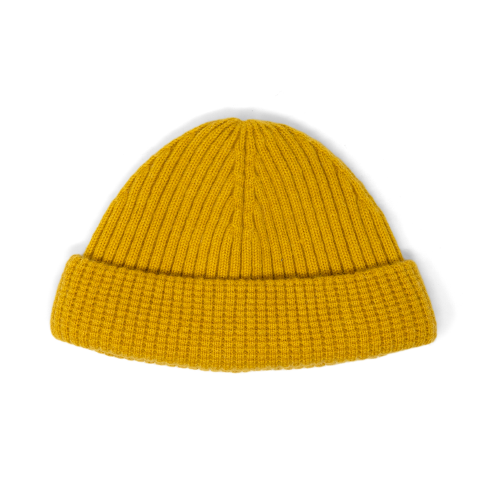 The back view of the melin Destination Beanie  Beanie in  Mustard