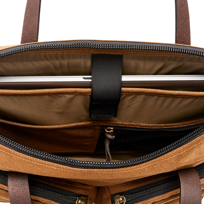 DRYDEN BRIEFCASE - WHISKEY