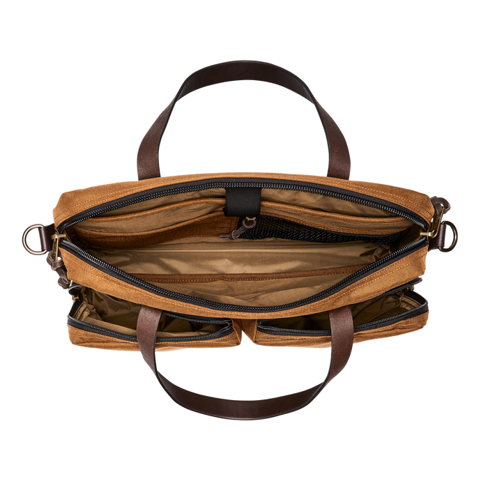 DRYDEN BRIEFCASE - WHISKEY