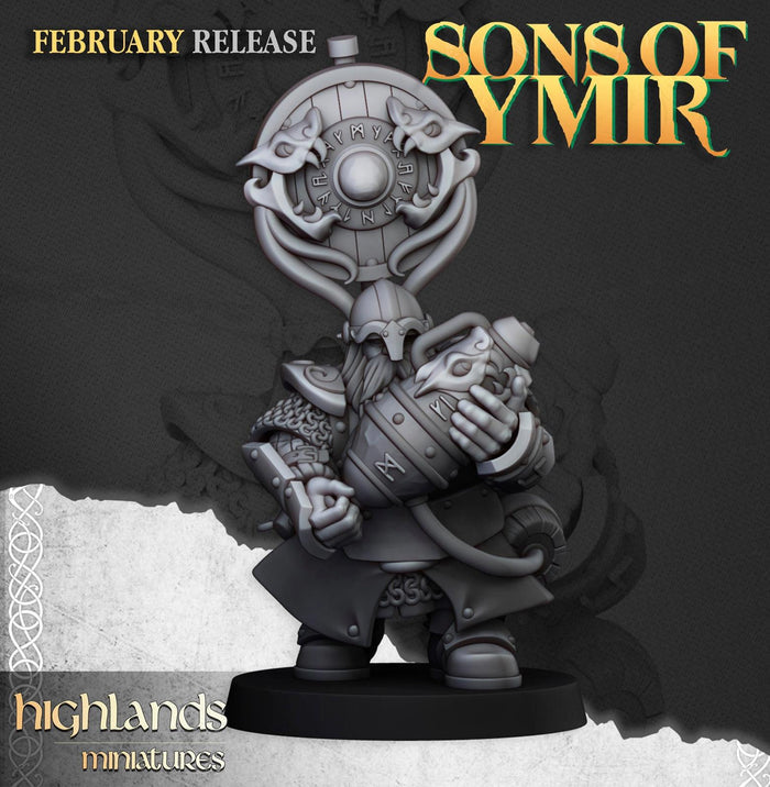Dwarf Firespitters Dwarfs - Highlands Miniatures