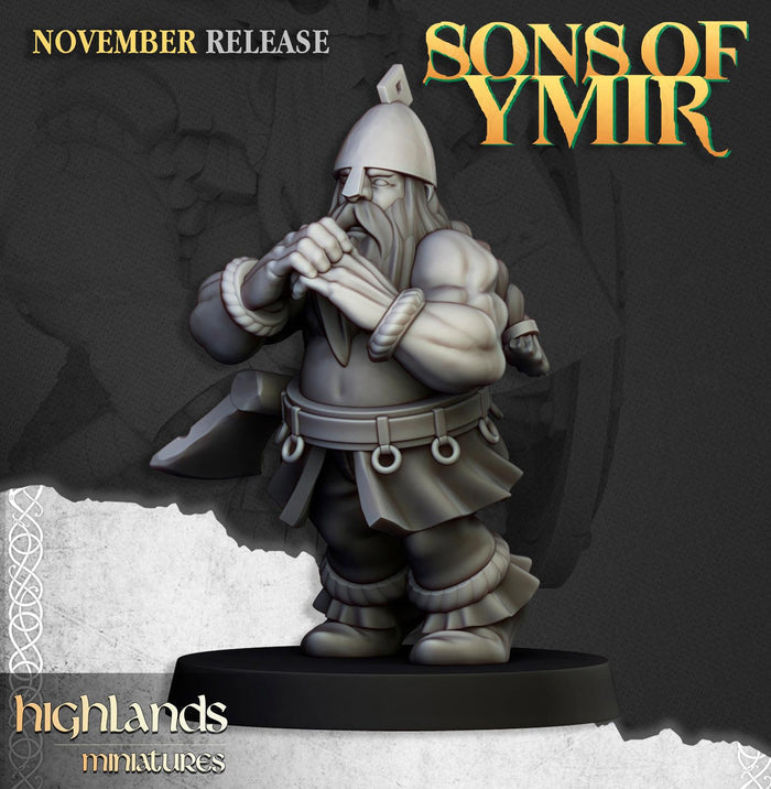 Dwarf Flame Cannon - Highlands Miniatures