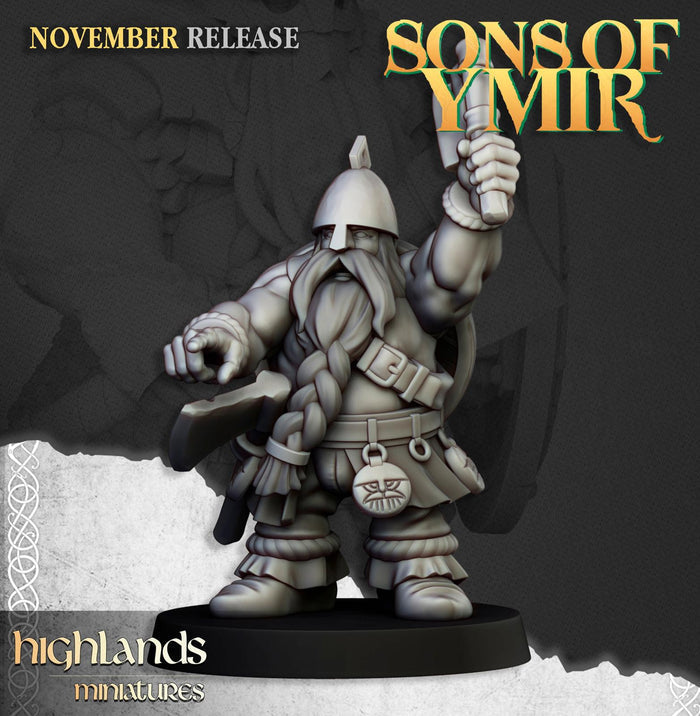 Dwarf Flame Cannon - Highlands Miniatures