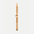 DWAYNE LEATHER BELT - NATURAL