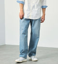 E50324-56 LOOSE STRAIGHT - LIGHT BLUE