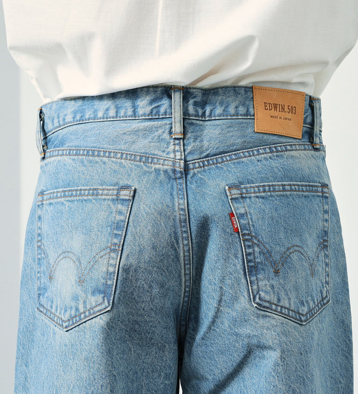 E50324-56 LOOSE STRAIGHT - LIGHT BLUE
