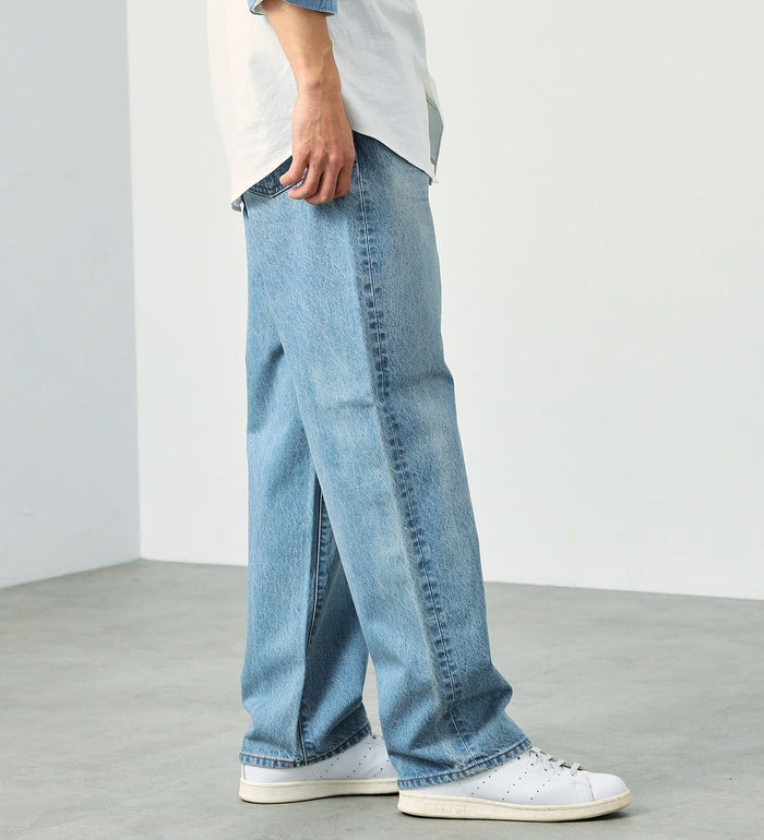 E50324-56 LOOSE STRAIGHT - LIGHT BLUE