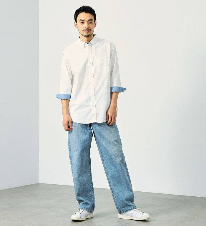E50324-56 LOOSE STRAIGHT - LIGHT BLUE