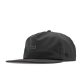 The front, angled view of the melin Eagle Hydro  Split Crushed Fit in  Black
