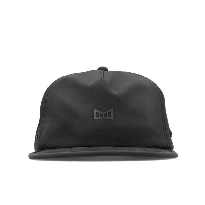 The front view of the melin Eagle Hydro  Split Crushed Fit in  Black