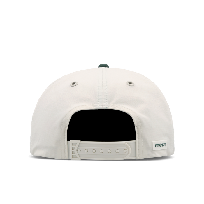 The back view of the melin Eagle Hydro  Split Crushed Fit in  Misty Trails