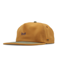 The front, angled view of the melin Split Crushed Fit Eagle Hydro hat in transit