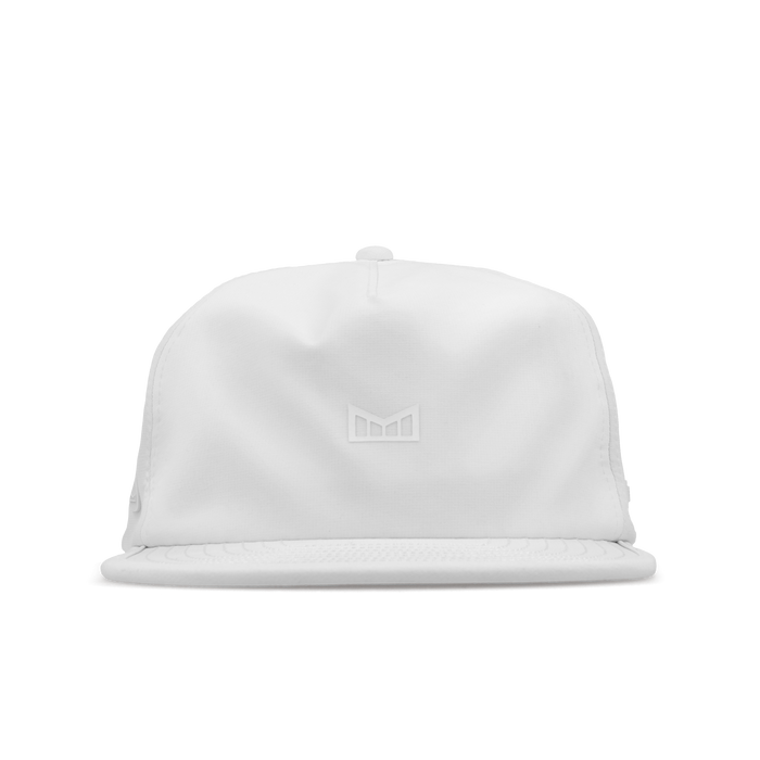 The front view of the melin Eagle Hydro  Split Crushed Fit in  White