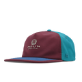 The front, angled view of the melin Split Crushed Fit Eagle Links Clubhouse Hydro hat in grandeur