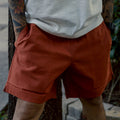 EASY SHORTS - RUST REVERSED