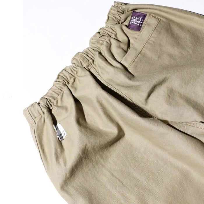 EAZY FATIGUE PANTS BACK SATIN - BEIGE