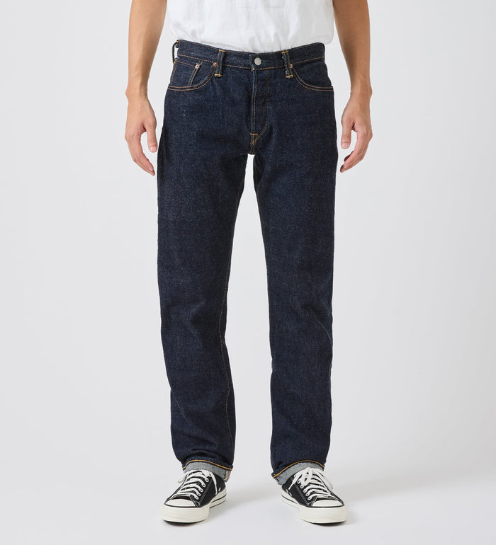 EDS03 389 32 REGULAR STRAIGHT KIBATA - INDIGO UNWASHED