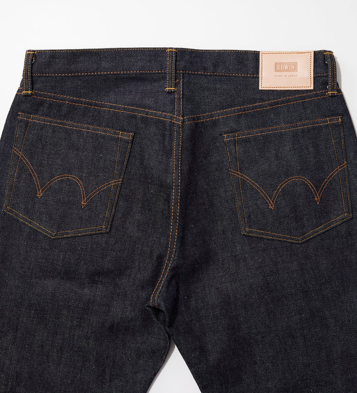 EDS03 389 32 REGULAR STRAIGHT KIBATA - INDIGO UNWASHED