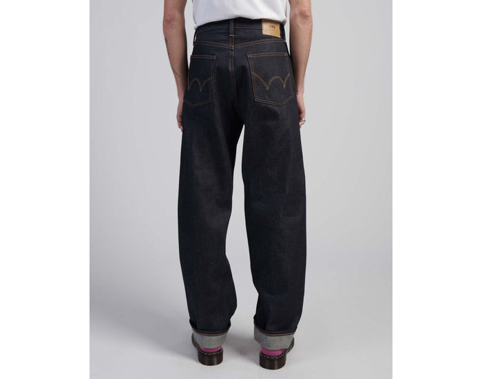 EEU104-189 LOOSE FIT - BLUE UNWASHED