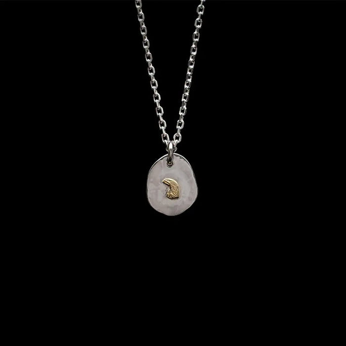 EFNL-0038 18K EAGLE HEAD PENDANT