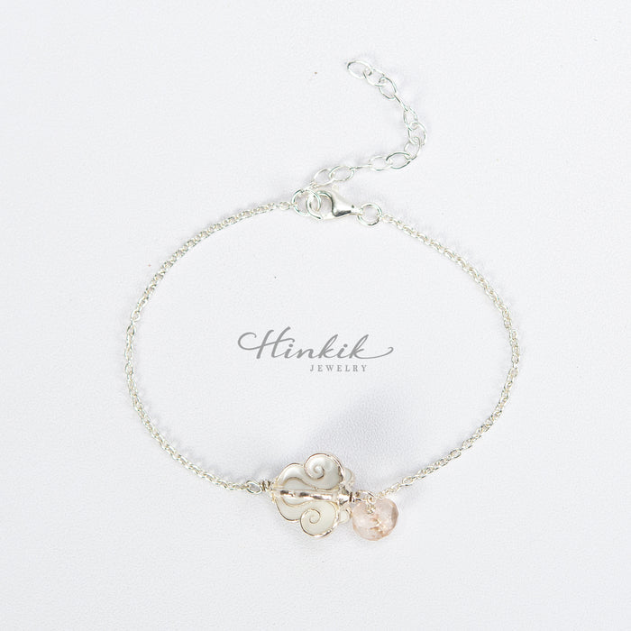 Elegant Crown Flower Bracelet