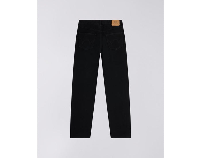 EU04Z-401 REGULAR STRAIGHT - BLACK UNWASHED