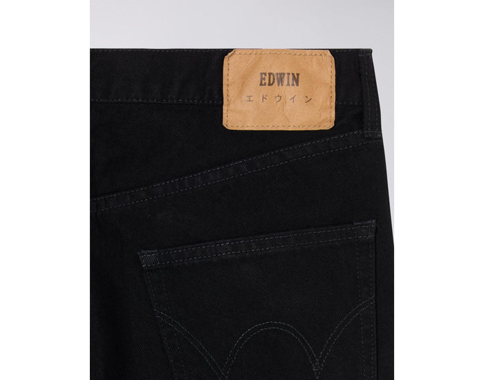 EU04Z-401 REGULAR STRAIGHT - BLACK UNWASHED