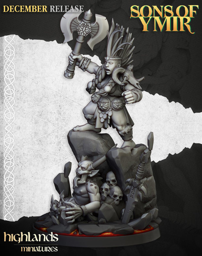 Female Demon Seeker - Highlands Miniatures